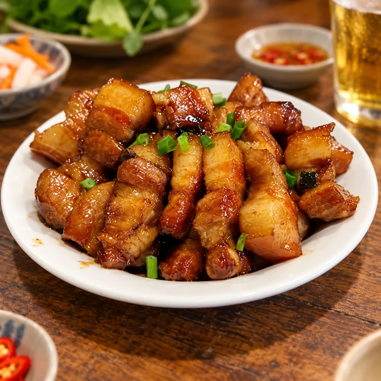 Ba chỉ rang: món quen nhưng luôn khiến cả bàn gắp thêm