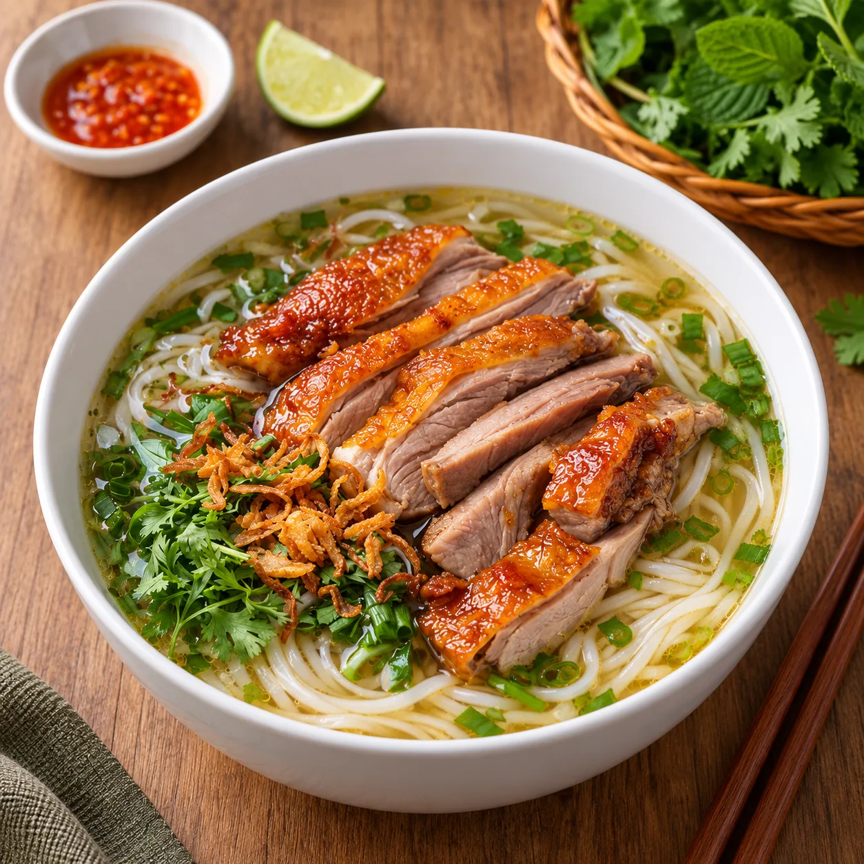 Bún vịt