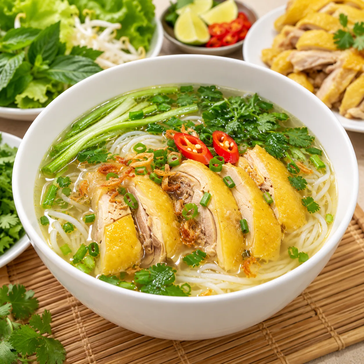 Bún gà