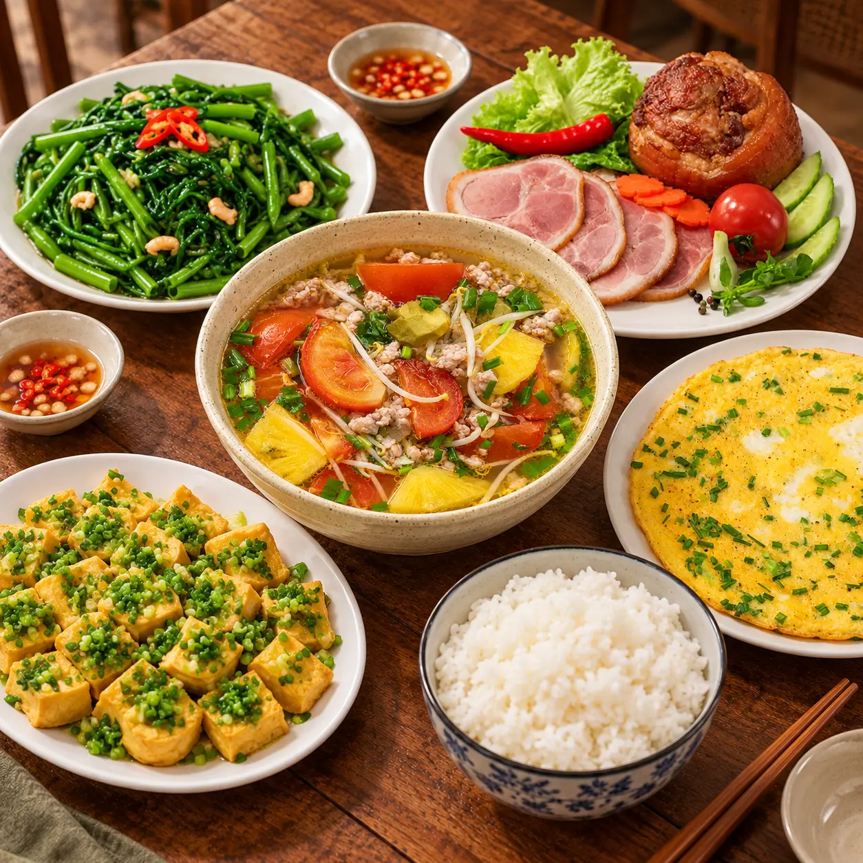 Combo Cơm Canh Gia Đình
