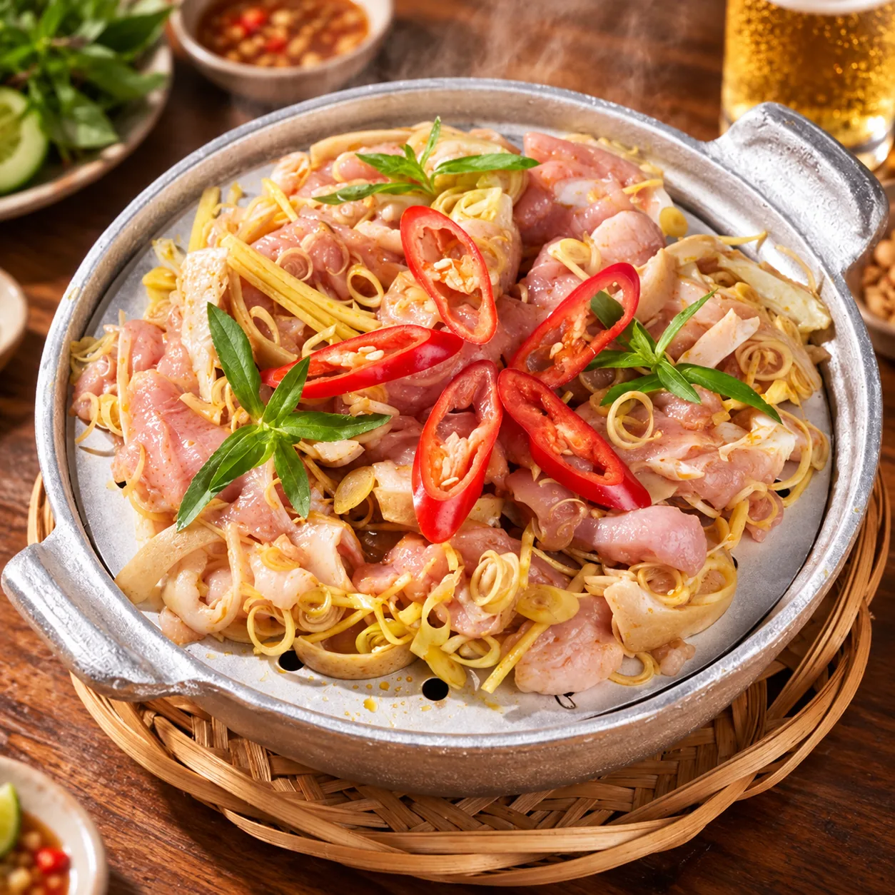 Thịt bê xông hơi