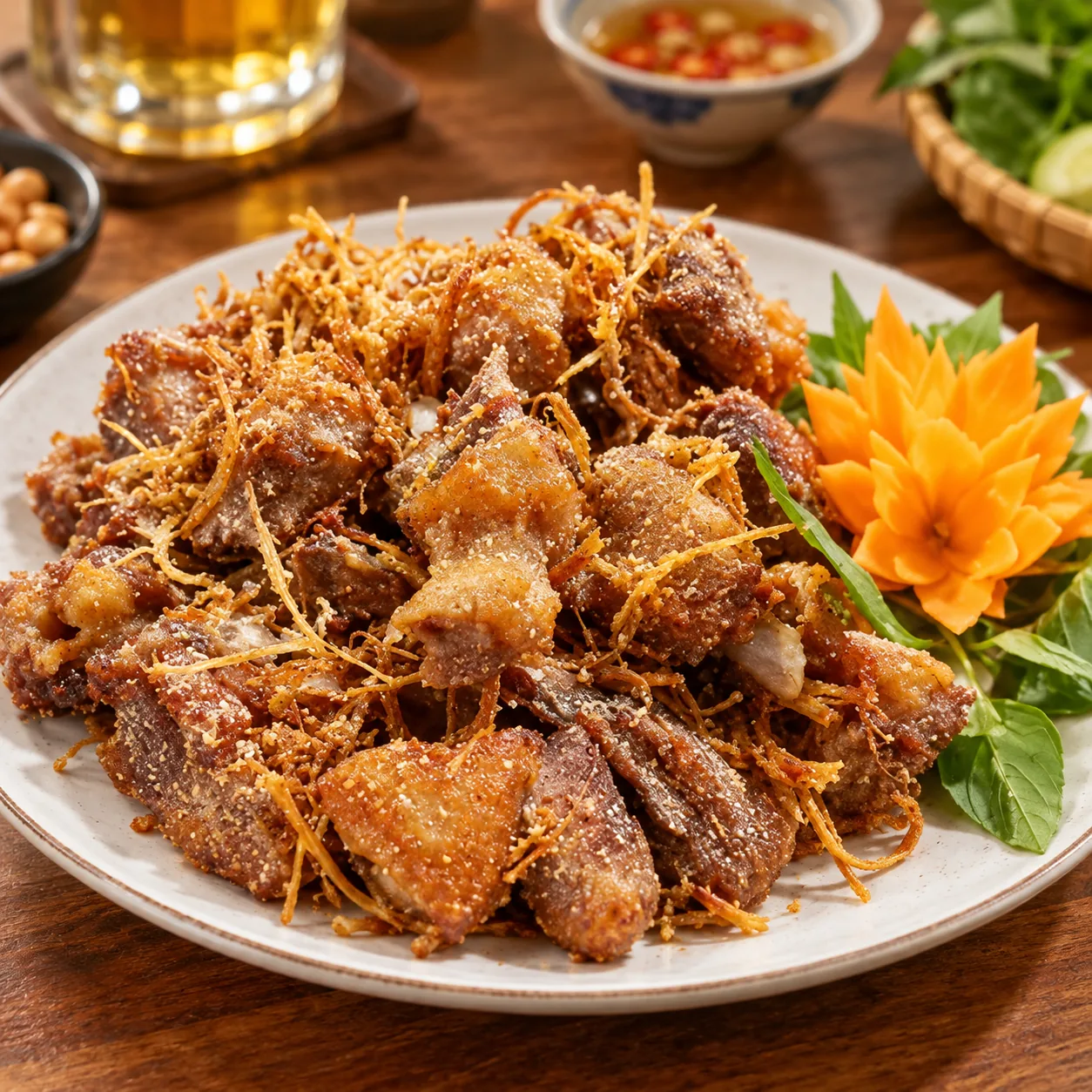 Vịt rang muối