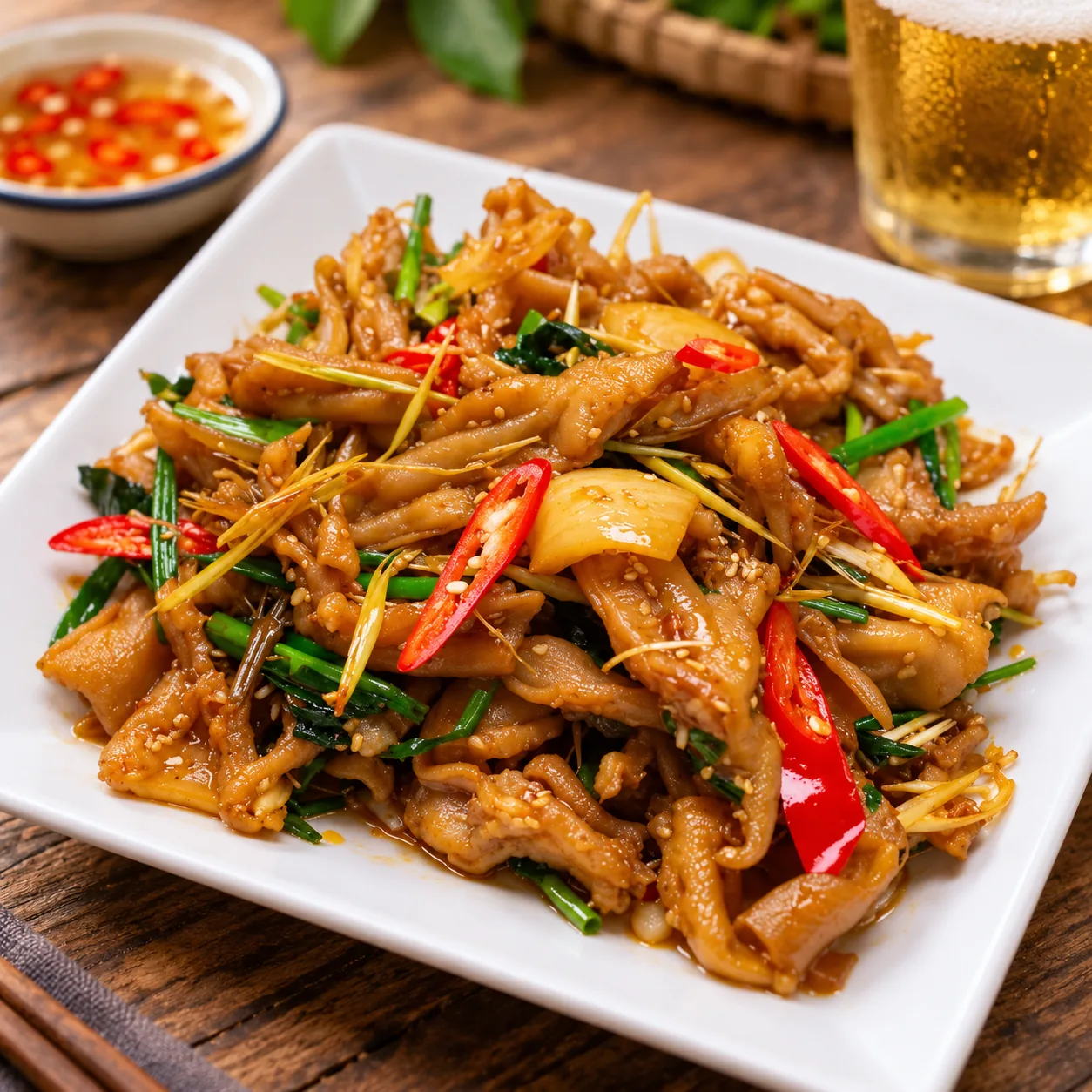 Chân vịt rút xương