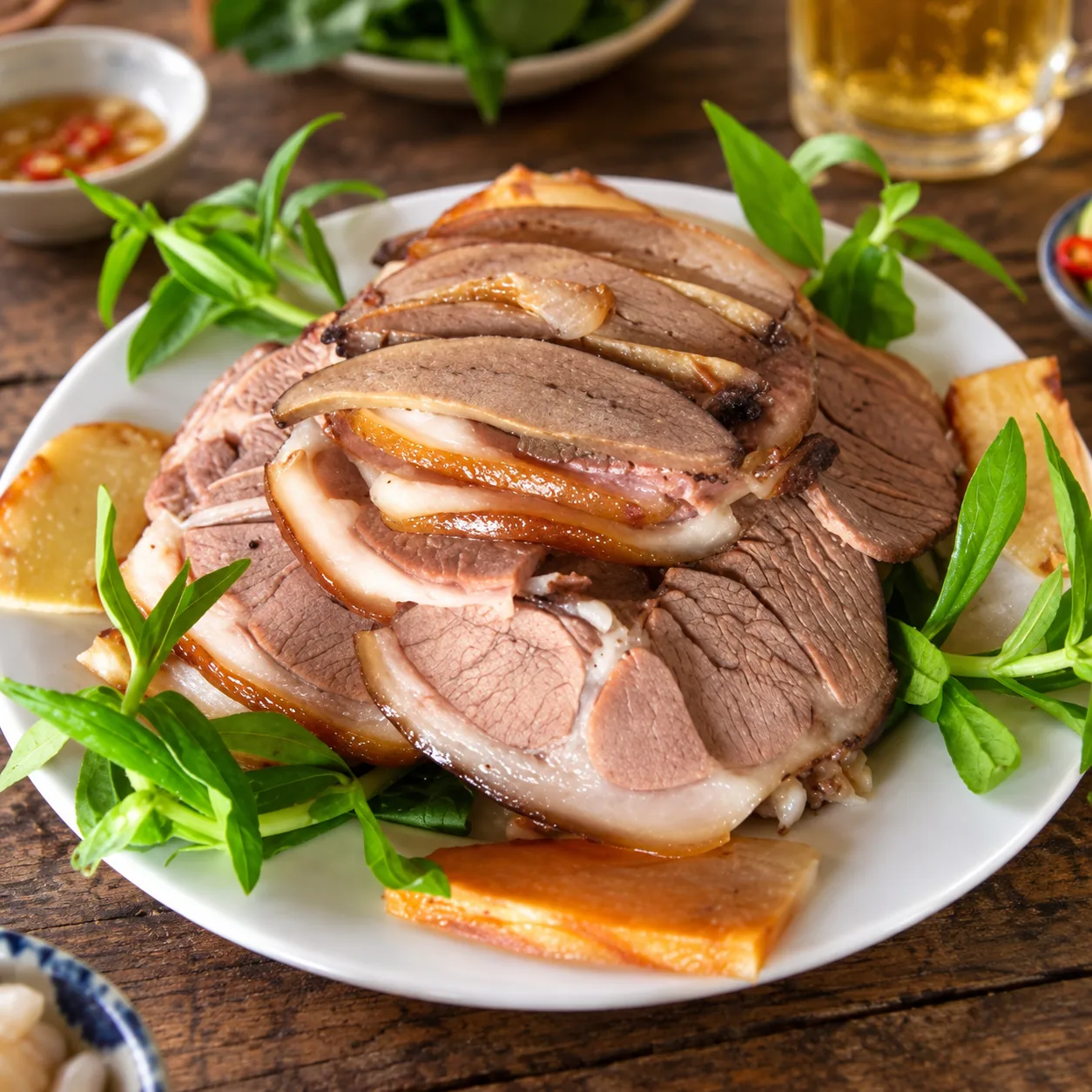 Thịt chó xào hoặc hấp
