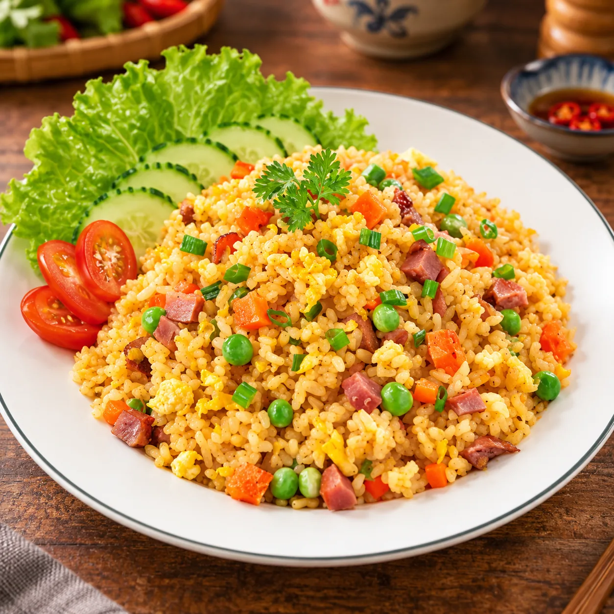 Cơm rang thập cẩm