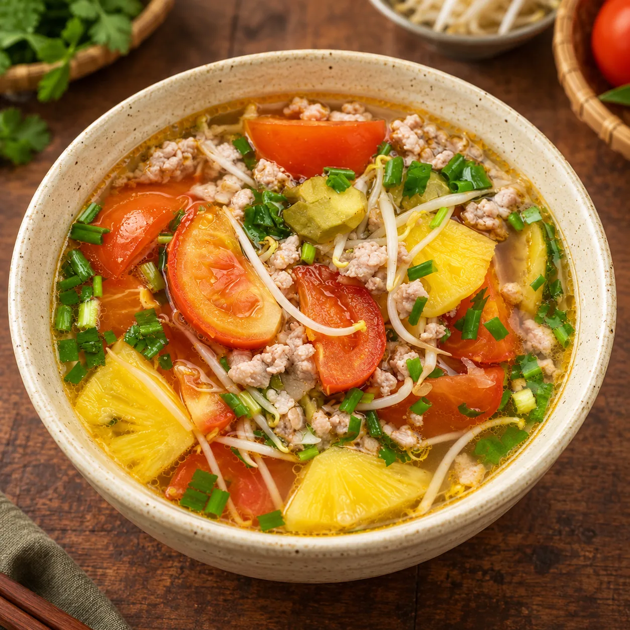 Canh chua thịt